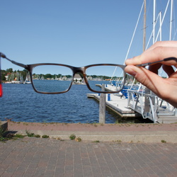 Durch die Brille