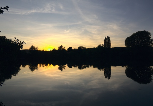 Der See in der Abendsonne